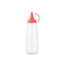 Imagem de Bisnaga de Ketchup Pote Molho Vermelho Bico 200 ml Com Tampa P/ Lanchonete Restaurante