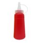 Imagem de Bisnaga Plastica Molho Ketchup Mostarda Maionese Vermelho 400ml 1 unidades