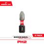 Imagem de Bit philips ph2 25mm c/05 pcs  48-32-4601  milwaukee