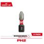 Imagem de BIT PHILIPS PH2 X 25MM com 2 PÇS Milwaukee 48-32-4412