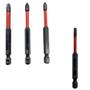 Imagem de  Bits 10 Pçs Parafusadeira / Ponteira C/ Magnetismo Ponta Parafusar  philips e fenda