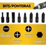 Imagem de Bits E Ponteiras Com Extensão Magnética 10 Peças Vonder