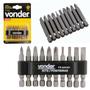 Imagem de Bits/ponteira crv c/10pc enc 1/4" vonder