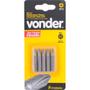 Imagem de Bits ponteira philips 1/4" n.2 1/4x50mm com 5 peças - Vonder