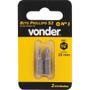 Imagem de Bits Ponteira Philips 1/4 N.2 1/4x75mm Aço S2 Com 2 Peças -