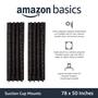 Imagem de Blackout Curtain Shade Amazon Basics Portable Travel, pacote com 2 unidades