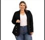 Imagem de Blaser plus size feminina charmosa GG