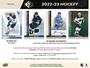 Imagem de Blaster Box Upper Deck SP Hockey 2022-23 com 8 pacotes de cartas