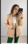 Imagem de Blazer Alfaiataria Feminino Nude tam P