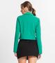 Imagem de Blazer Cropped Feminino Endless Verde