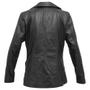 Imagem de Blazer de Couro Feminino SV7525 - Preto