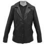 Imagem de Blazer de Couro Feminino SV7525 - Preto