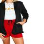 Imagem de Blazer de moletom feminino