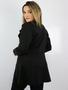 Imagem de Blazer Feminino Alfaiataria Liso Preto