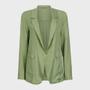 Imagem de Blazer Feminino Alongado Alfaiataria Collab - Verde