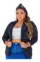 Imagem de Blazer Feminino Plus Size Manga Longa Social Com Elastano