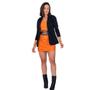 Imagem de Blazer feminino social alfaiataria neoprene  acinturado