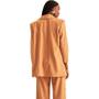 Imagem de Blazer Lança Perfume Alfaiataria Oversized AV23 Marrom Feminino