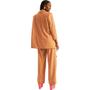 Imagem de Blazer Lança Perfume Alfaiataria Oversized AV23 Marrom Feminino