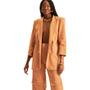 Imagem de Blazer Lança Perfume Alfaiataria Oversized AV23 Marrom Feminino