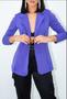 Imagem de Blazer Luxo Feminino Alongado Moda Fashion