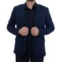 Imagem de Blazer Masculino Docthos Slim Marinho - 609226