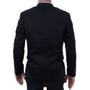 Imagem de Blazer Masculino Docthos Slim Sarja Preto - 609119