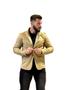 Imagem de Blazer Masculino Sarja Elastano Manga Longa Khaki