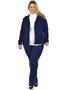 Imagem de Blazer Veludo Passarela Plus Size Fenomenal