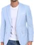 Imagem de Blazer Wehilion Casual Blue para homens e viagens de negócios