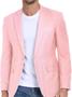 Imagem de Blazer Wehilion rosa para homens, casaco esportivo, jaqueta XS