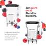 Imagem de Blendtec Classic 575 Blender com Jarras WildSide+ e FourSide - Preto