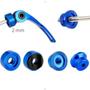 Imagem de Blocagem Eixo Roda Bike MTB Speed Quick Release Cores