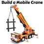 Imagem de Block Builder Mobile Crane Building Block Set (475pcs) e Guindaste de Torre de Construção. Dois kits de construção em um conjunto! Blocos de brinquedo adequados para meninos e meninas.