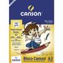 Imagem de Bloco A3 140g Desenho 20 Folhas - Canson - UNICA