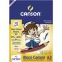 Imagem de Bloco Canson Papel Branco Infantil A3 140 g/m 20 Folhas 66667071