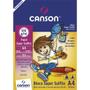 Imagem de Bloco Canson Papel Super Sulfite Infantil A4 120 g/m 30fls 66667093