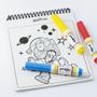 Imagem de Bloco de Atividades Smartes Com 3 Canetinhas Mágicas Faber-Castell