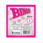 Imagem de Bloco de bingo Tamoio rosa com 100 folhas