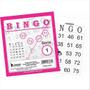 Imagem de Bloco de bingo Tamoio rosa com 100 folhas