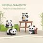 Imagem de Bloco de Construção Mini Panda Estilo Chinês 