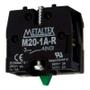 Imagem de Bloco De Contato 1NA 5A Para Caixa CP Metaltex - M20-1A-R