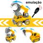 Imagem de Bloco De Montar 5 Em 1 Robô Transformers Construção Caminhão Trator Engenharia Brastoy Brinquedo Educativo Infantil 