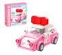 Imagem de Bloco De Montar Hello Kitty e Amigos - Coleção Carros Keeppley