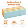 Imagem de Bloco de Notas Adesivas Mini Retangular Amazon Basics - 1,5 x 5 cm - Pacote com 24