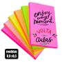 Imagem de Bloco De Notas Adesivo Stick Cores Neon Kits a escolher 0,8 x 0,5 mm