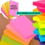 Imagem de Bloco De Notas Adesivo Stick Cores Neon Kits a escolher 0,8 x 0,5 mm