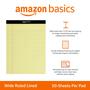 Imagem de Bloco de Notas Amazon Basics - Linhas Largas, 8,5 x 11,75 cm, 600 Folhas