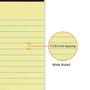Imagem de Bloco de Notas Amazon Basics - Linhas Largas, 8,5 x 11,75 cm, 600 Folhas