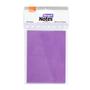 Imagem de Bloco de Notas Roxo BRW Liso com 50 Folhas